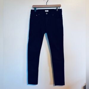 Robert Geller black denim skinny jeans size 10
